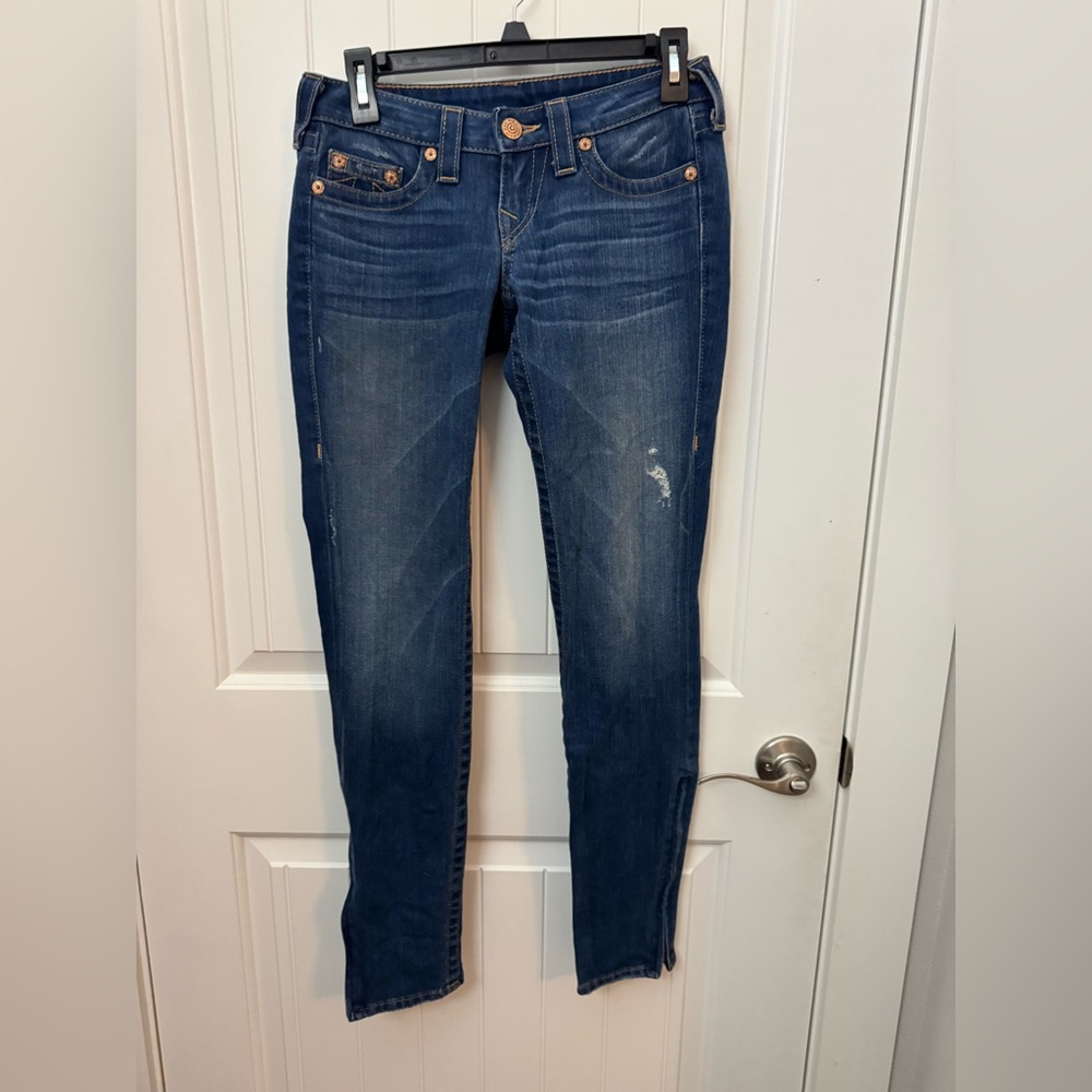 Women's Blue Jeans true religion waist size 26